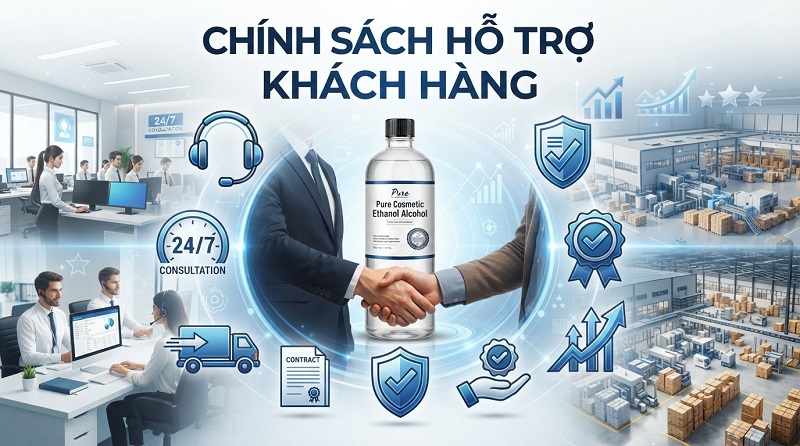Cồn Ethanol dùng trong ngành Mỹ phẩm | Cosmetic Alcohol