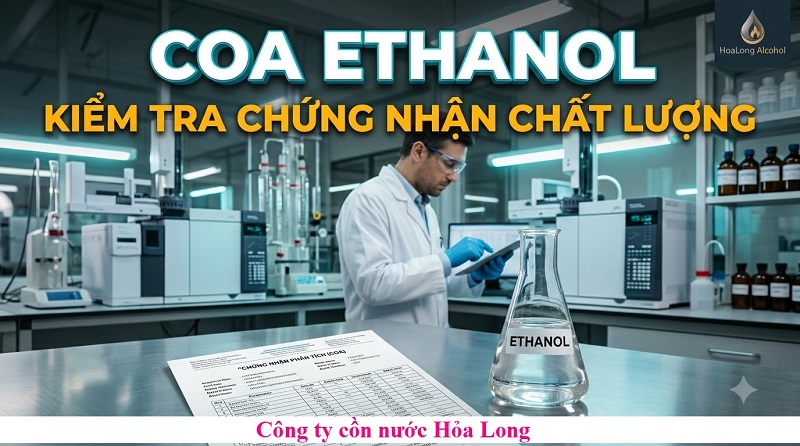 COA Ethanol Là Gì? Ý Nghĩa, Nội Dung Và Cách Kiểm Tra Chứng Nhận Chất Lượng