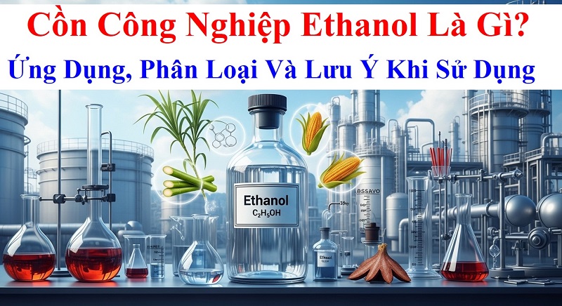 Cồn Công Nghiệp Ethanol Là Gì? Ứng Dụng, Phân Loại Và Lưu Ý Khi Sử Dụng