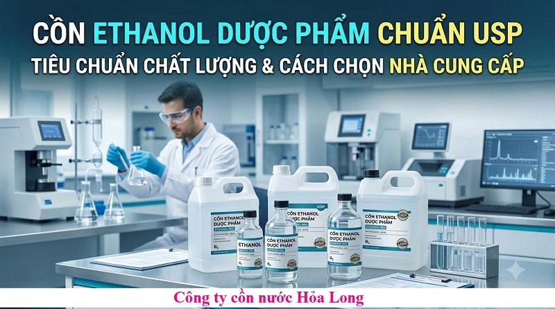 Cồn Ethanol Dược Phẩm Đạt Chuẩn USP: Tiêu Chuẩn Chất Lượng Và Kinh Nghiệm Lựa Chọn Nhà Cung Cấp
