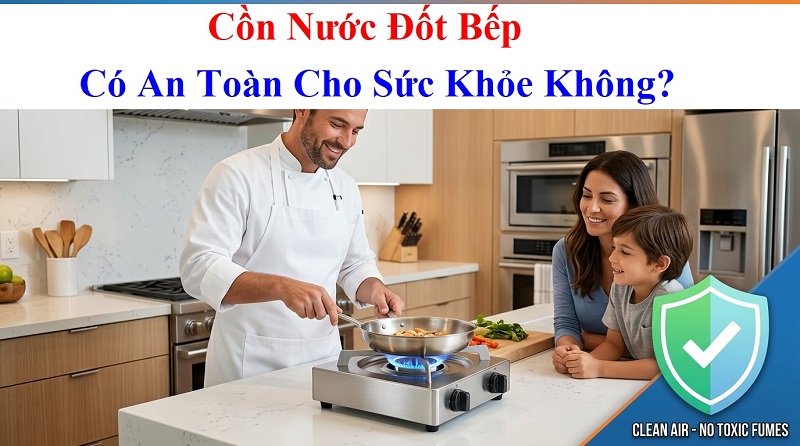 Cồn Nước Đốt Bếp Có An Toàn Cho Sức Khỏe Không?