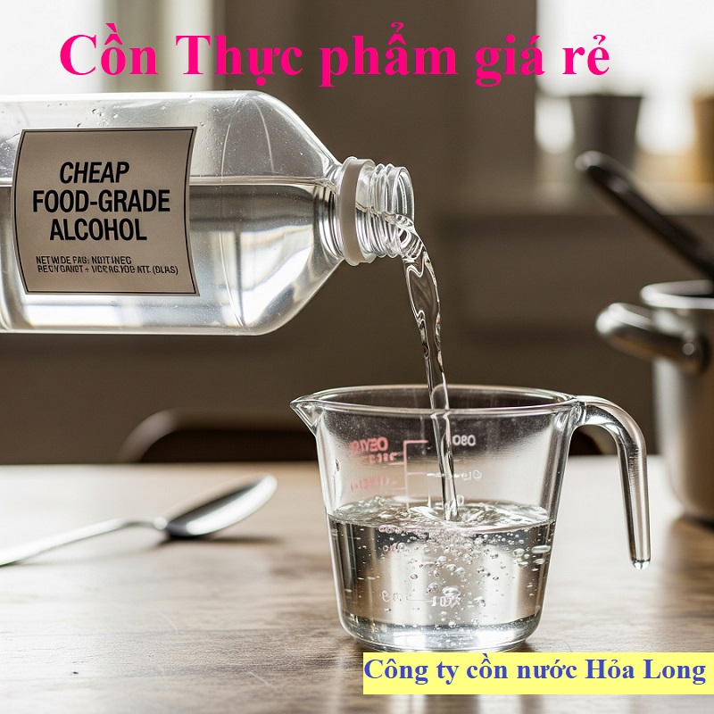 Cồn Thực Phẩm Giá Rẻ: Lợi Ích, Rủi Ro và Bí Quyết Chọn Mua Thông Minh