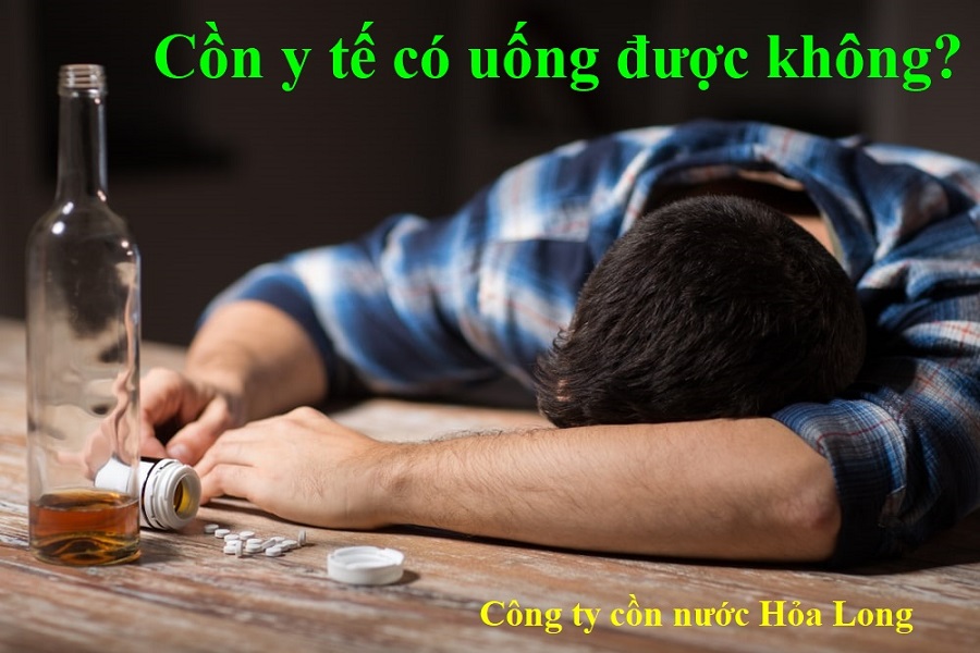 Cồn y tế có uống được không?