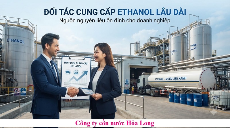 Đối Tác Cung Cấp Cồn Ethanol Lâu Dài – Giải Pháp Nguồn Nguyên Liệu Ổn Định Cho Doanh Nghiệp