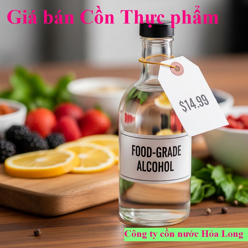 Giá bán Cồn Thực phẩm – Phân tích toàn diện